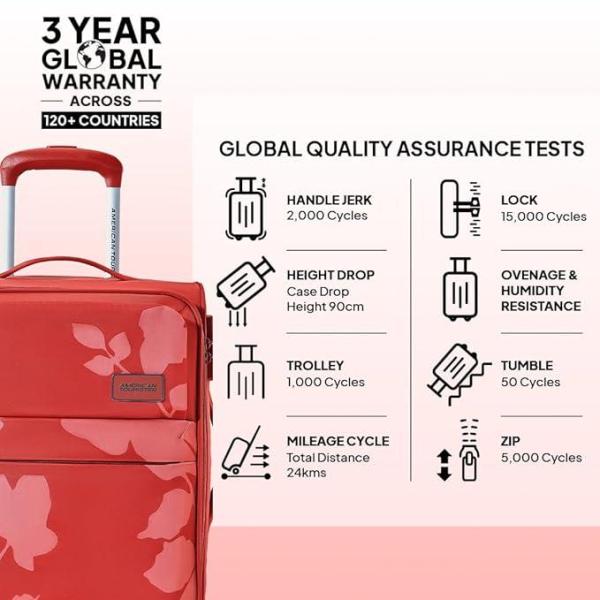 American Tourister-AMT Bloom Soft Side Luggage with TSA Lock