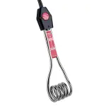 Bajaj 1500-Watt Immersion Heater Rod | Nickel Plated Heating | Portable Heating Solution | 2 Yr Warranty 【Silver】