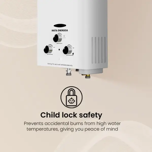 Crompton-6Litre LPG Gas Water Heater