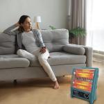 Crompton-Insta Comfy 800 Watt Room Heater with 2 Heat Settings(Grey Blue)