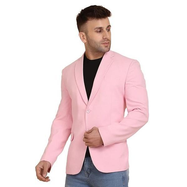 Dream Crushers-Premium Soft Faux Suede Slim Fit Blazer for All Seasons - Stylish Single-Breasted, Notch Lapel Design for Casual and Formal Wear