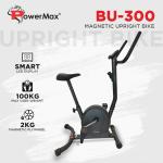 PowerMax-BU-300 Magnetic Upright Bike
