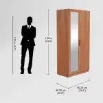 Godrej-Riga 2 Door Wardrobe