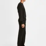 Levis-Men's 501 Black Straight Fit Mid Rise Jeans