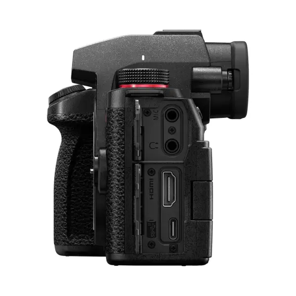 Panasonic-Lumix G9II 25 Mega Pixel Mirrorless MFT Digital Camera with 12-60mm Lens, Phase Hybrid Auto Focus, C4K/4K 120p/ 100p FHD 280p (DC-G9M2LGW, Black)