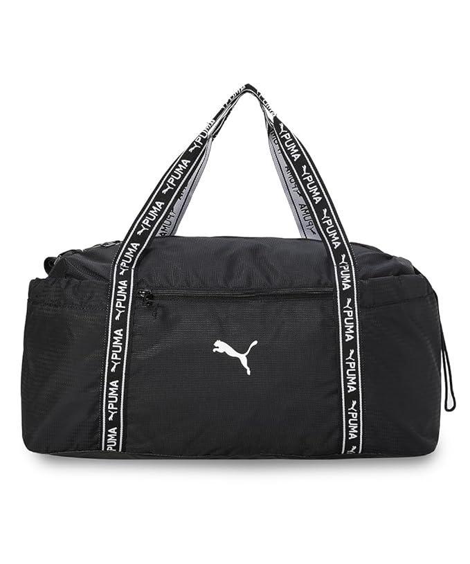 Puma-Womens at Ess Sport Bag, Carry On Luggage, Polyester, Black (9177201),W-54 Cm