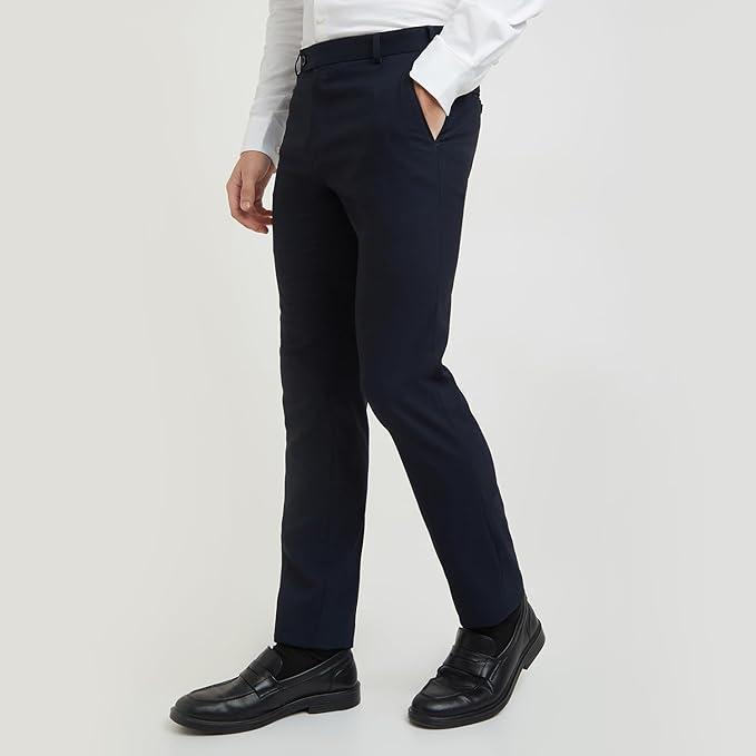 Raymond-Slim Fit Mid Rise Trouser